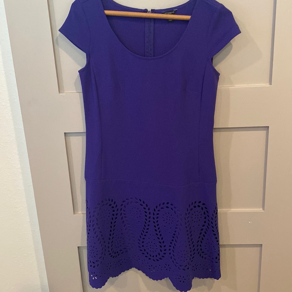Cutest Blue Ann Taylor dress!